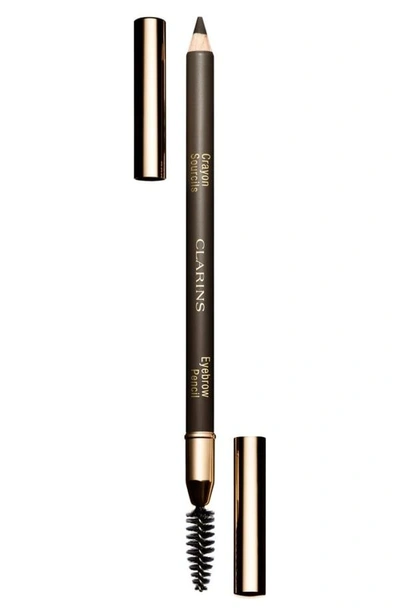 Shop Clarins Eyebrow Pencil In Black