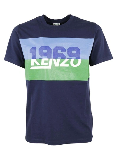 Shop Kenzo 1969 T-shirt In Encre