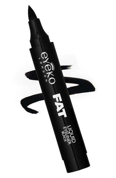 Shop Eyeko Fat Liquid Eyeliner In Black