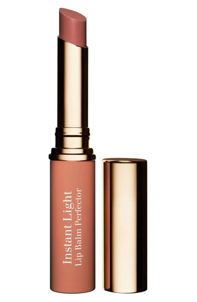 Shop Clarins Instant Light Lip Balm Perfector In 06-rosewood