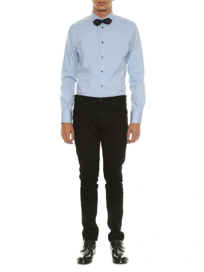 Shop Dolce & Gabbana Light Blue Shirt In Celeste