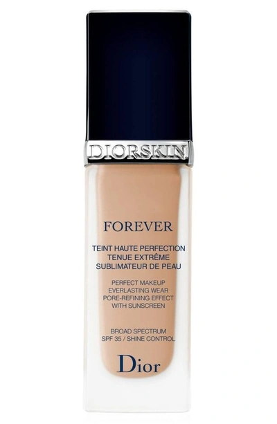 Shop Dior Skin Forever Perfect Foundation Broad Spectrum Spf 35 - 034 Almond Beige