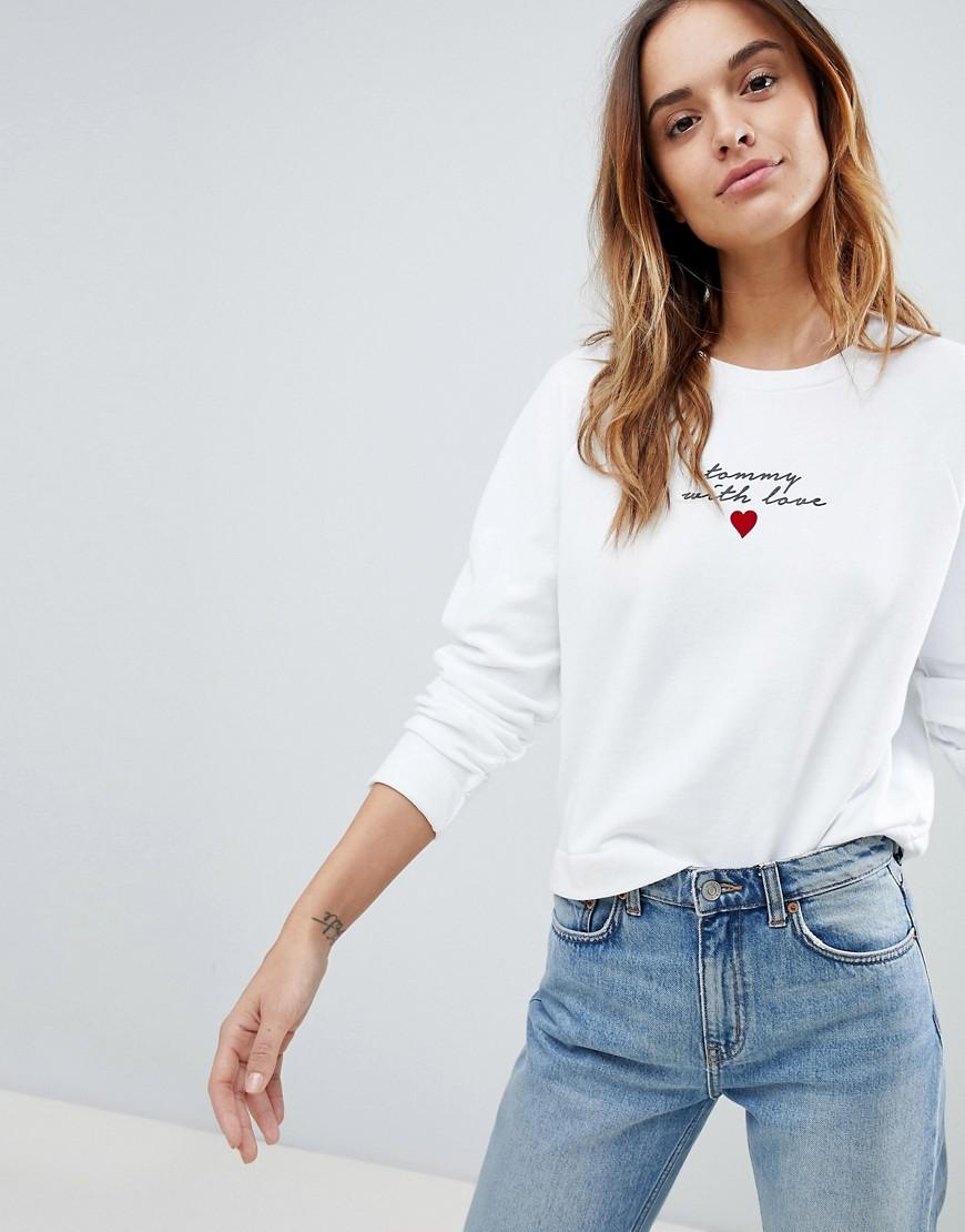 tommy love sweatshirt