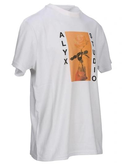 Shop Alyx Tshirt Alix Studios In White