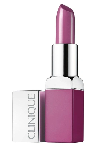 Shop Clinique Pop Lip Color & Primer In Grape Pop