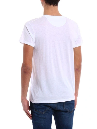 Shop Valentino Always Slogan T-shirt In White