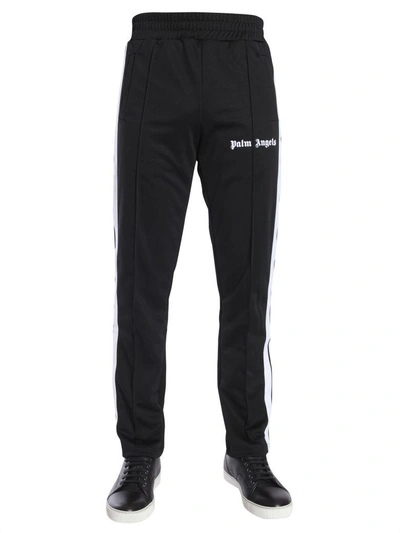 Shop Palm Angels Track Trousers In Nero