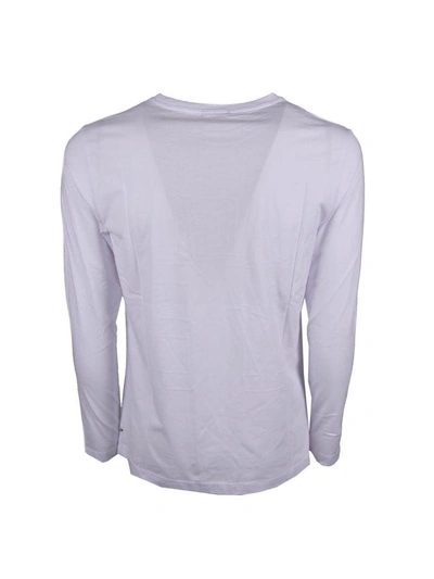 Shop Calvin Klein Jeans Est.1978 Calvin Klein Slim Sporty Logo Sweatshirt In Bright White