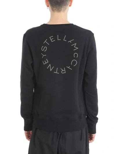 Shop Stella Mccartney Black Cotton Sweatshirt
