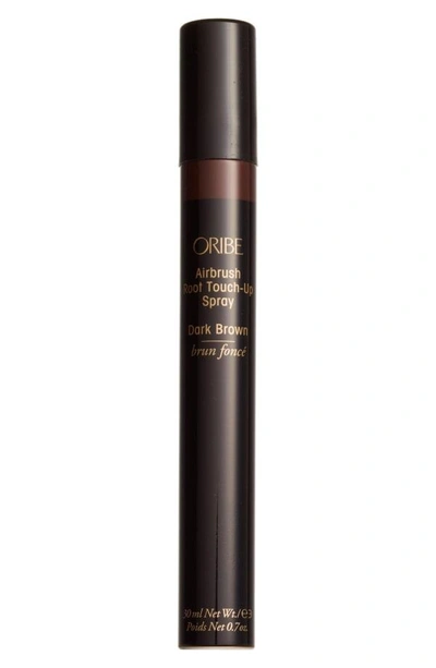 Shop Oribe Airbrush Root Touch-up Spray In Dark Brown