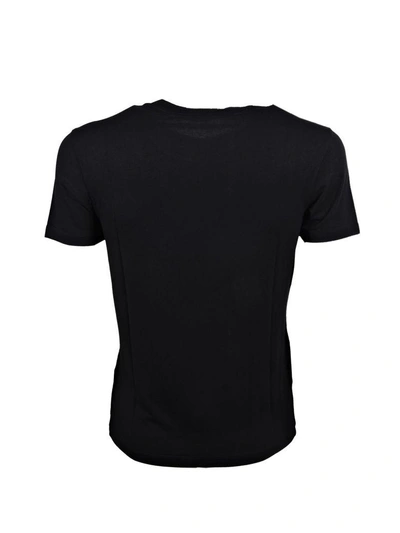 Shop Fendi Printed T-shirt In Black
