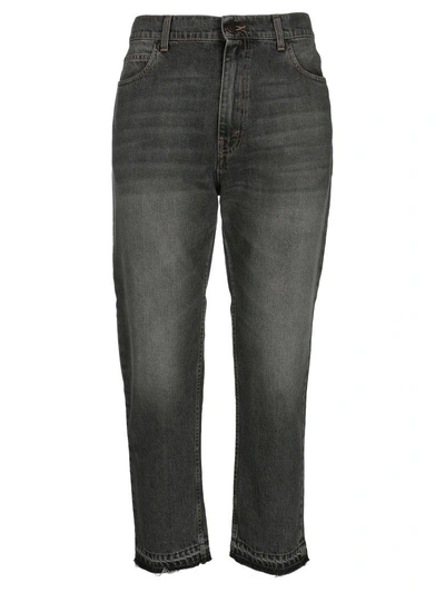 Shop Stella Mccartney Denzel Carrot Denim In Grey