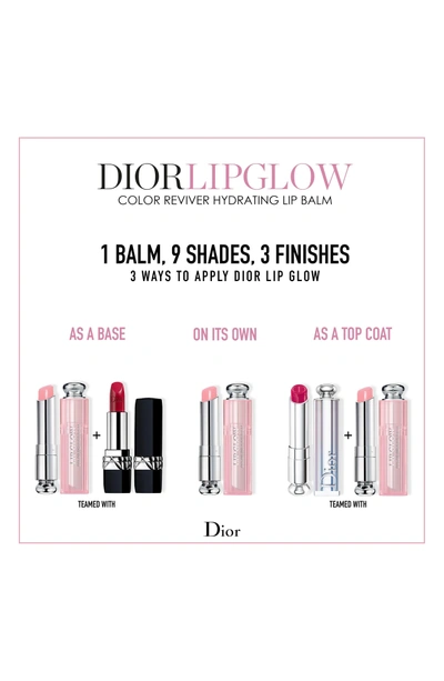 Shop Dior Addict Lip Glow Color Reviving Lip Balm - 101 Matte Pink / Matte