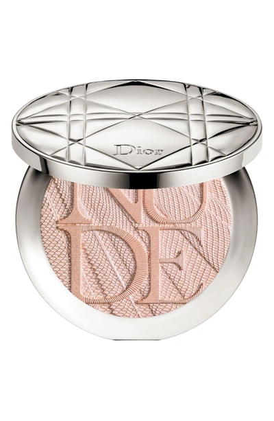 Shop Dior Skin Nude Air Luminizer Glow Addict Holographic Sculpting Powder In 001 Holo Pink