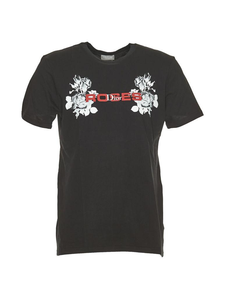 dior floral t shirt