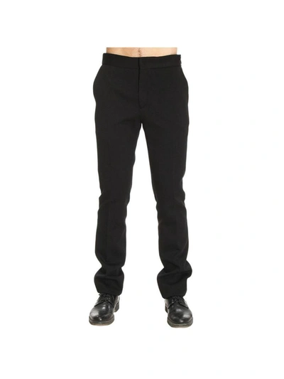 Shop Fendi Pants Pants Men  In Black