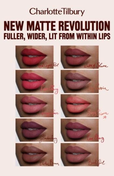 Shop Charlotte Tilbury Matte Revolution Lipstick In Pillow Talk