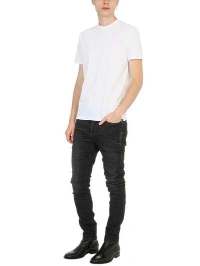 Shop Neil Barrett Super Skinny Black Demin Jeans