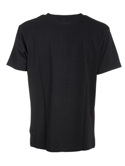 Shop Marcelo Burlon County Of Milan Diuca Print T-shirt In Blackmulticolor