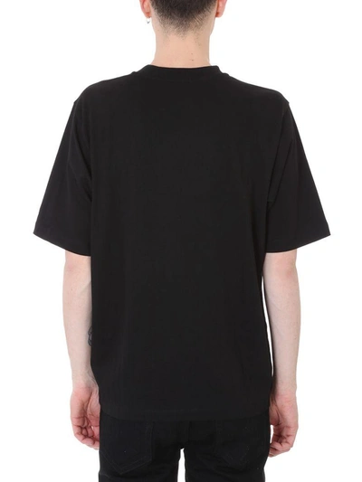 Shop Helmut Lang Concert Black Cotton T-shirt
