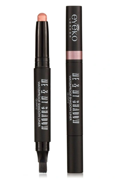 Shop Eyeko Me & My Shadow Waterproof Eyeshadow & Eyeliner - Quartz