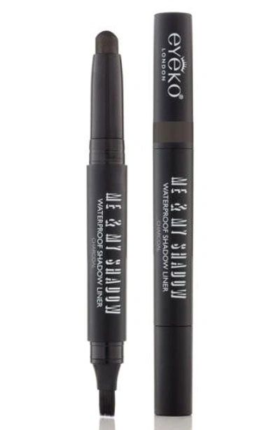 Shop Eyeko Me & My Shadow Waterproof Eyeshadow & Eyeliner - Charcoal