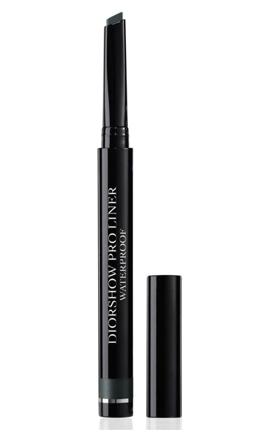 Shop Dior Show Waterproof Pro Liner In 082 Pro Anthracite