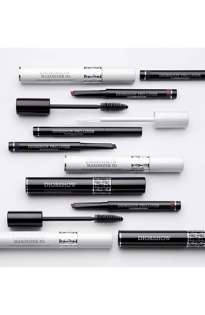 Shop Dior Show Waterproof Pro Liner In 082 Pro Anthracite