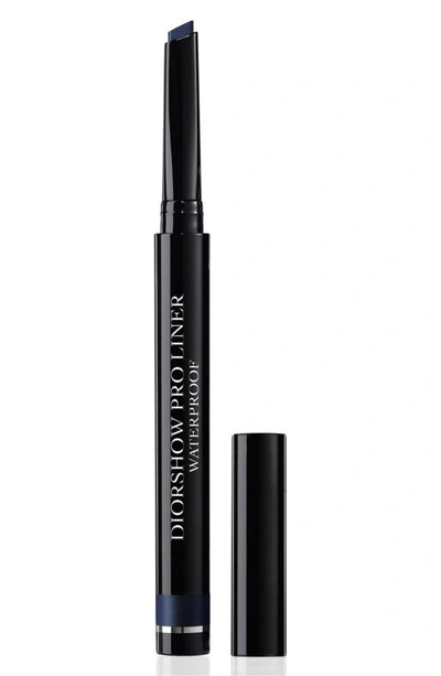 Shop Dior Show Waterproof Pro Liner In 282 Pro Navy