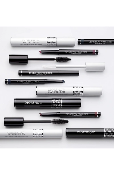 Shop Dior Show Waterproof Pro Liner In 282 Pro Navy