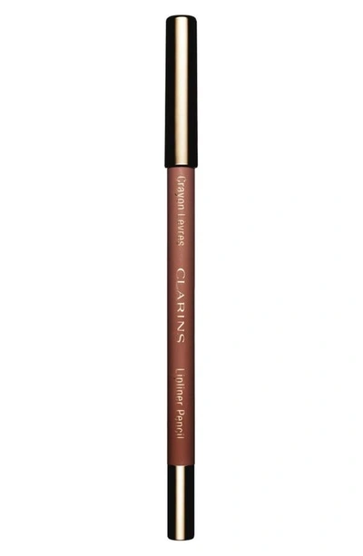 Shop Clarins Lip Pencil In 02 Nude Beige
