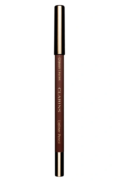 Shop Clarins Lip Pencil In 04 Nude Mocha