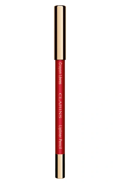 Shop Clarins Lip Pencil In 06 Red