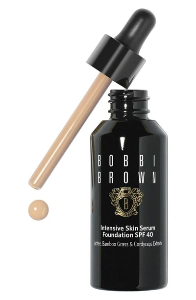 Shop Bobbi Brown Intensive Skin Serum Foundation Spf 40 In 01.25 Cool Ivory