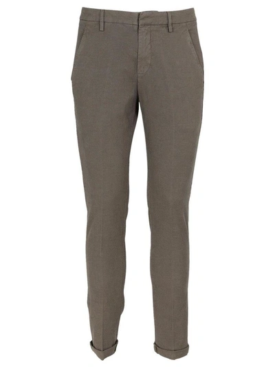 Shop Dondup Classic Trousers In Beige