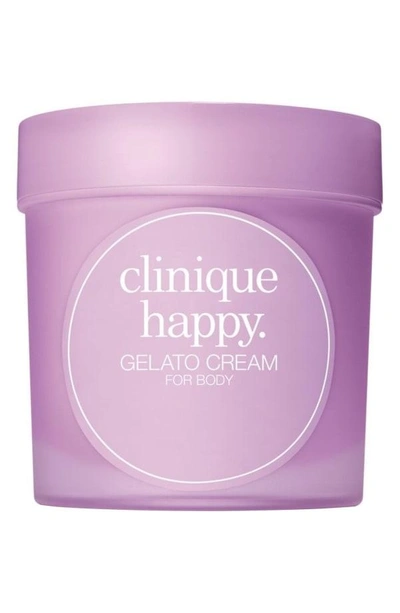 Shop Clinique Happy Gelato Cream For Body In Sugared Petals