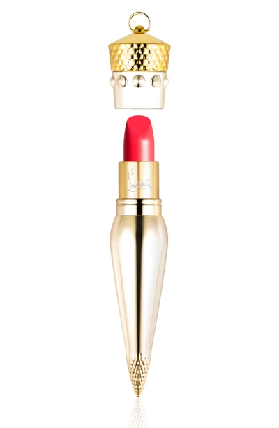 Shop Christian Louboutin Silky Satin Lip Colour - Miss Loubi 600