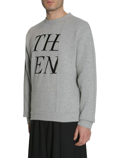 Shop Mcq By Alexander Mcqueen Round Collar Sweatshirt In Gray