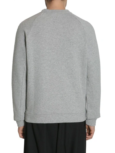 Shop Mcq By Alexander Mcqueen Round Collar Sweatshirt In Gray