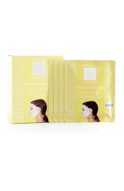 Shop Dermovia Lace Your Face Brightening Bearberry Compression Facial Mask