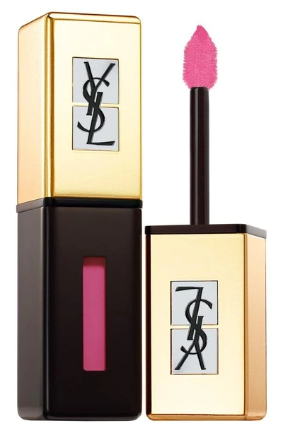 Saint Laurent Ysl 'pop Water Vernis A Levres' Glossy Stain In 205 Pink Rain  | ModeSens