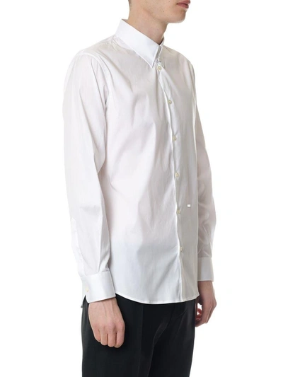 Shop Dsquared2 White Classic Cotton Slim Fit Shirt