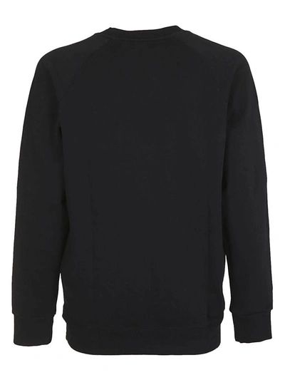 Shop Kitsuné Parisien Sweatshirt In Black