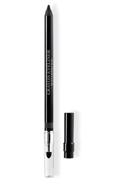 Shop Dior Long-wear Waterproof Eyeliner Pencil - Trinidad Black 094