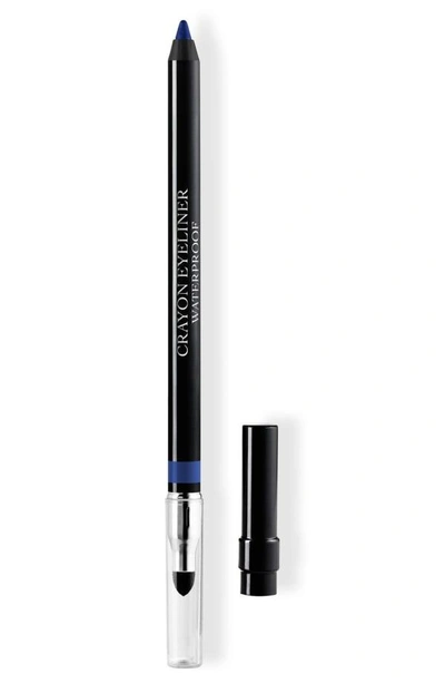 Shop Dior Long-wear Waterproof Eyeliner Pencil - Captivating Blue 254