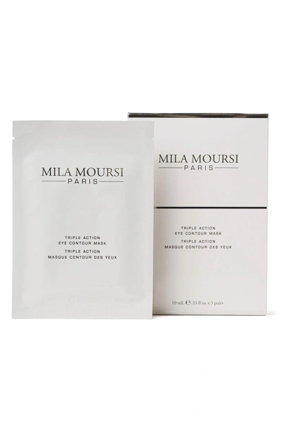 Shop Mila Moursi Triple Action Masque Contour Des Yeux Triple Action Eye Contour Mask