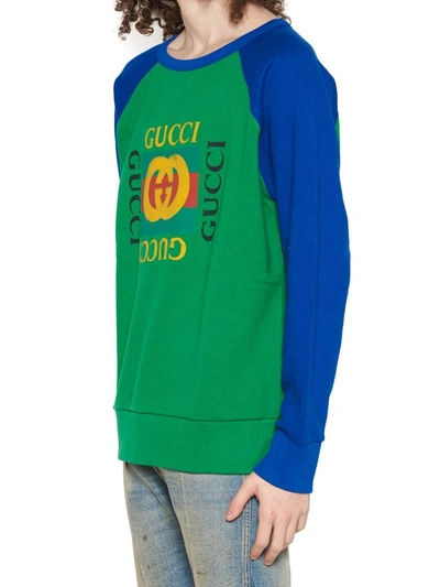 Shop Gucci Sweatshirt In Multicolor
