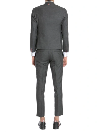 Shop Thom Browne Classic Suit In Grigio