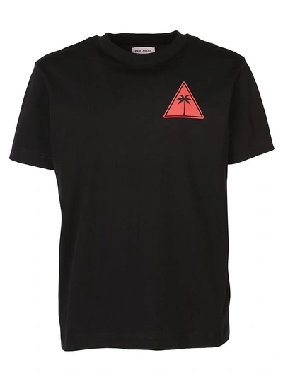 Shop Palm Angels T-shirt In Black Red