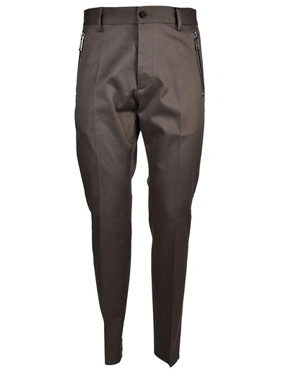 Shop Dsquared2 Tailored Trousers In Fango